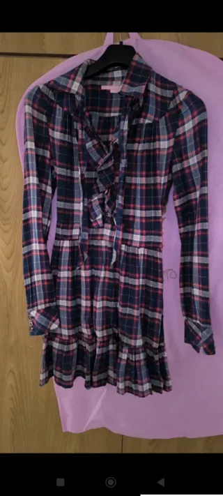 Vestido Holy Preppy cuadros talla S