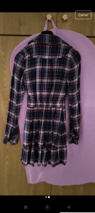 Vestido Holy Preppy cuadros talla S