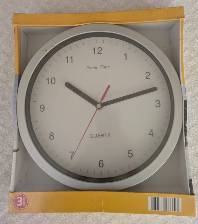 Orologio da parete Prime Time Quartz