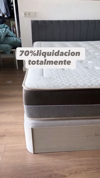 Canapé y colchón oferta 70%