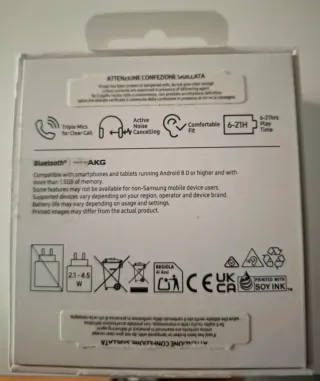 Auriculares Samsung Galaxy Buds FE Negros