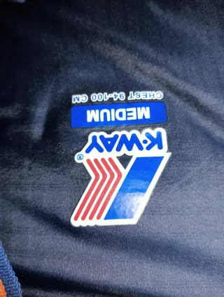 K-Way Crepin Thermo Heavy tg M ( veste una XL )