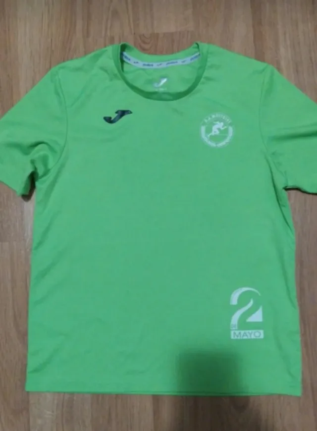 Camiseta Atletismo Móstoles Joma Verde nniño