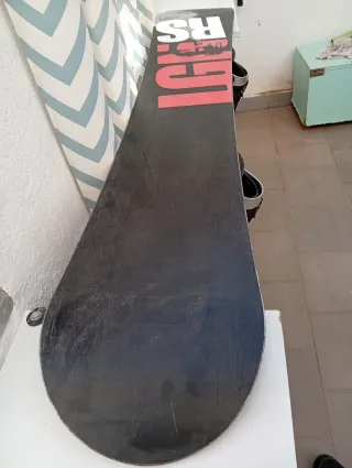 Tabla Snow Rossignol LGN 159 + Fijaciones Quechua 