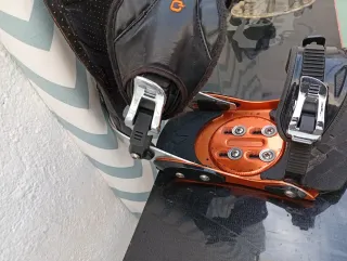 Tabla Snow Rossignol LGN 159 + Fijaciones Quechua 