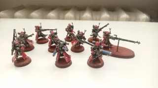 Mechanicus Skitarii 40k dipinti Mars