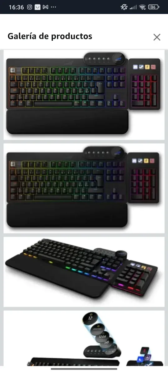 Teclado Mecánico Mountain Everest Max