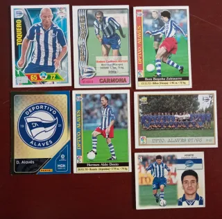 DEPORTIVO ALAVÉS CROMOS