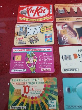 8 Schede telefoniche Francia