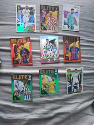 Lote cartas Panini LaLiga Élite