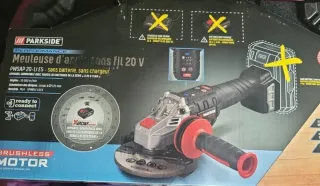 Parkside Amoladora Angular 20V (sin batería)