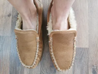 Zapatos L.L.Bean Beige/Marrón Talla 38.5 - Mujer