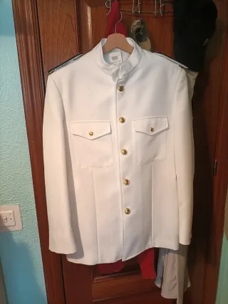 Traje Blanco Verano Infantería Marina Militar