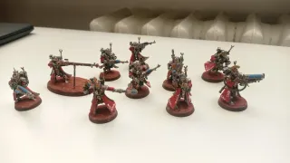 Mechanicus Skitarii 40k dipinti Mars