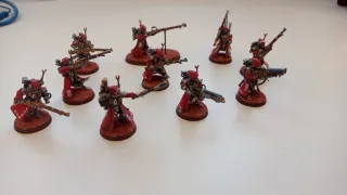 Mechanicus Skitarii 40k dipinti Mars