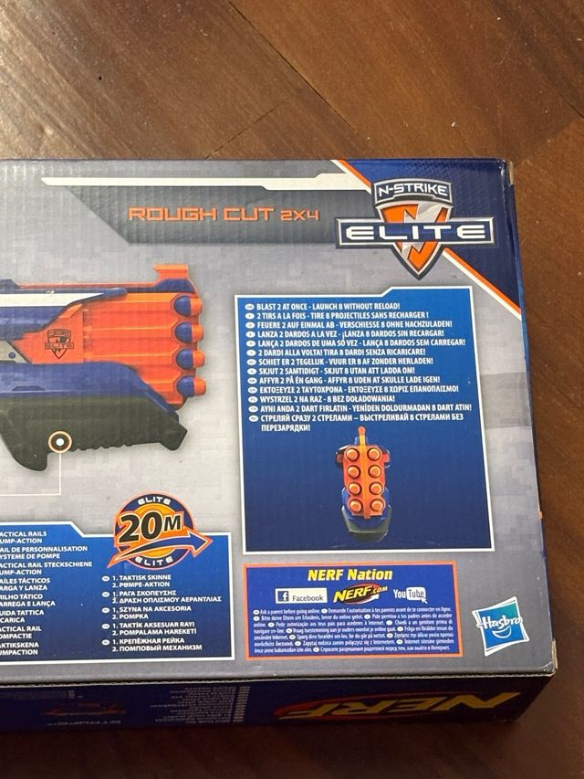 Nerf Elite Rough Cut 2x4