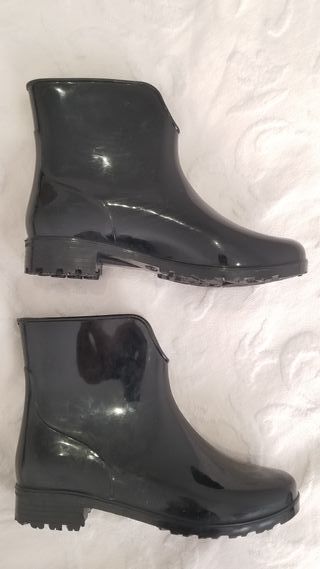 Botas de agua negras, T.36