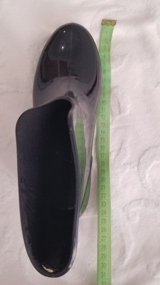 Botas de agua negras, T.36