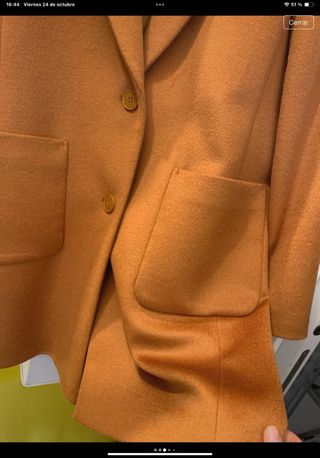 Cappotto Max Mara Arancione