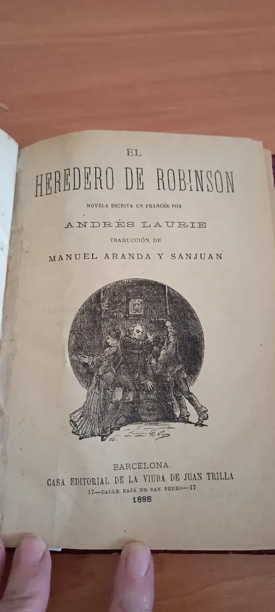 El Heredero de Robinson - A. Laurie edic 1888