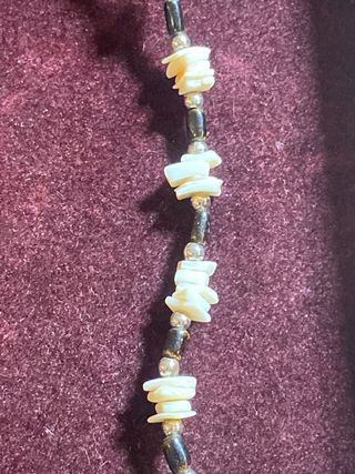 Collana perle e onice