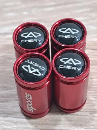 Tapones Válvula Chery Sports Rojo
