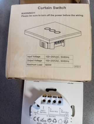 Interruptor de Cortina Inteligente