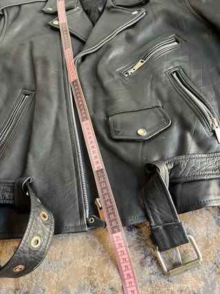 Chaqueta de cuero biker