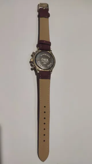 Reloj D&K Mujer Púrpura y Plateado