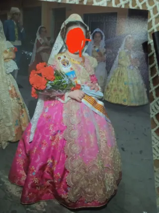 Traje Fallera Niña 6-8 Años