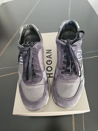 Hogan Scarpe Uomo Blu/Grigio Tg 40.5