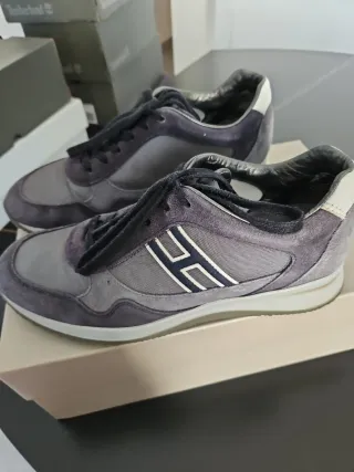 Hogan Scarpe Uomo Blu/Grigio Tg 40.5