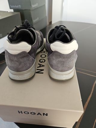 Hogan Scarpe Uomo Blu/Grigio Tg 40.5