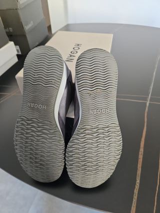 Hogan Scarpe Uomo Blu/Grigio Tg 40.5