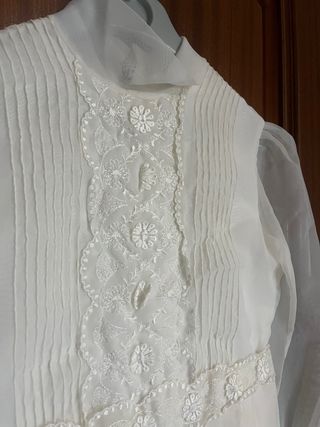 Traje de Comunión Niña Blanco