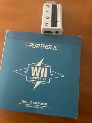 Consola Wii Blanca+juegos+converter HDMI