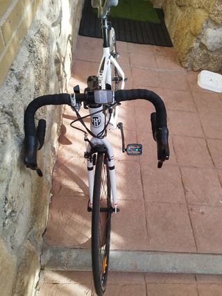 Bicicleta de carretera cadete,Hiland Blanca