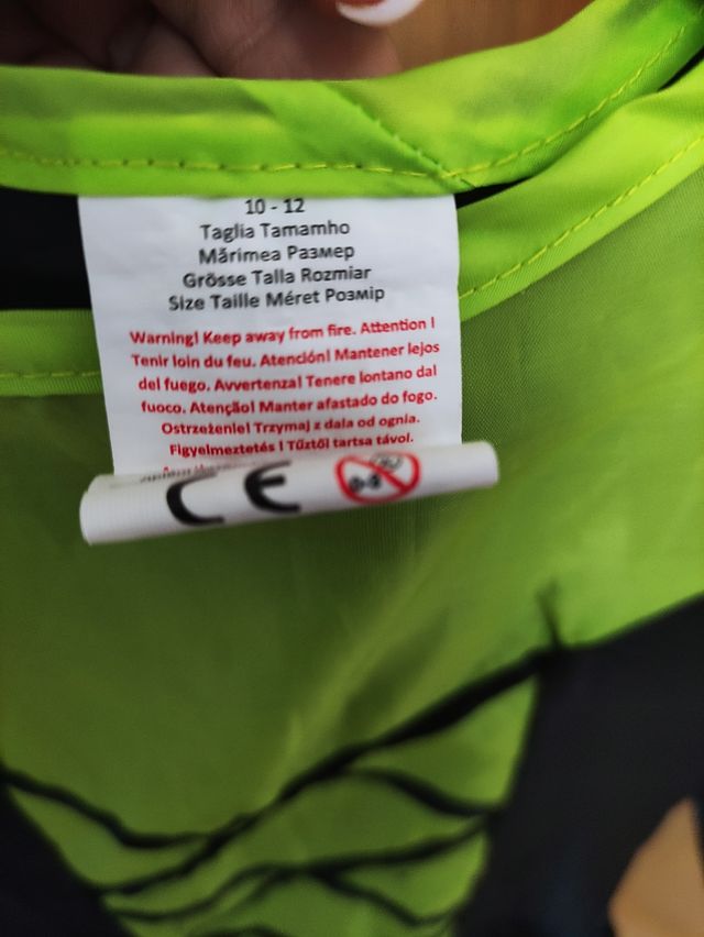 Disfraz Bruja talla 10