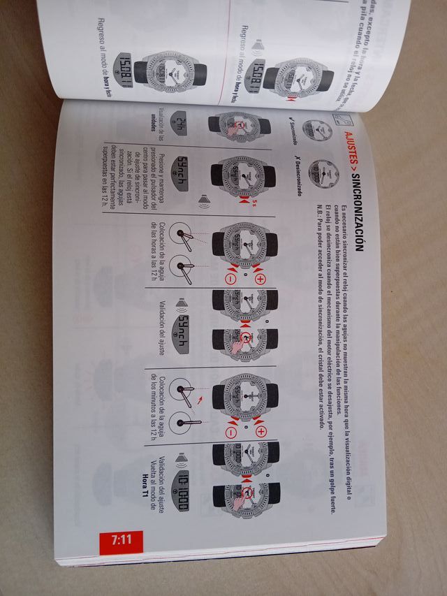 Manual Tissot Tactile Functions