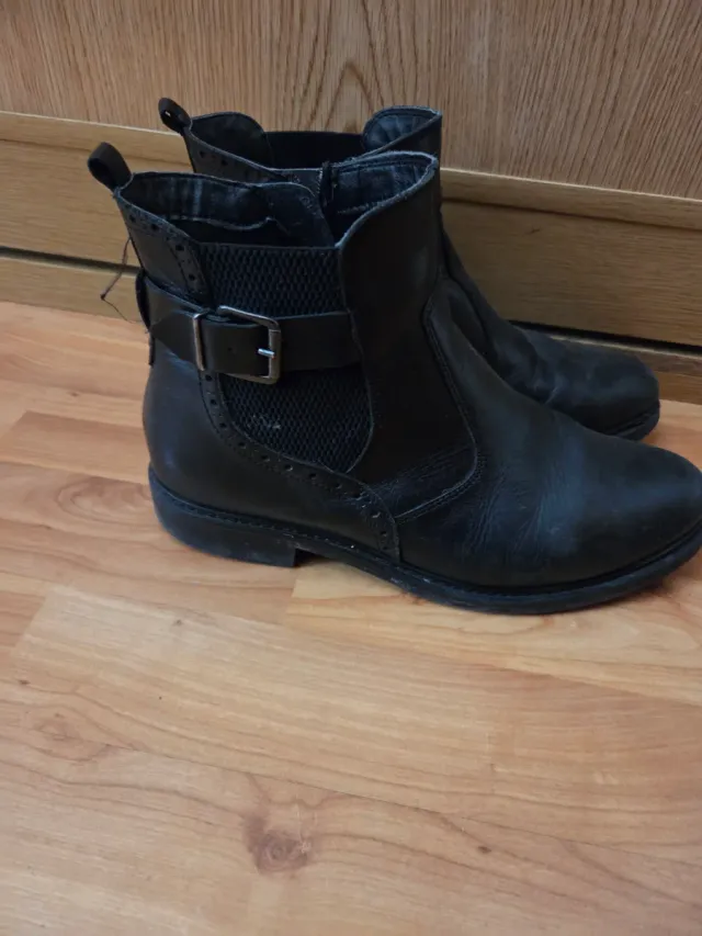 Botines mujer negros