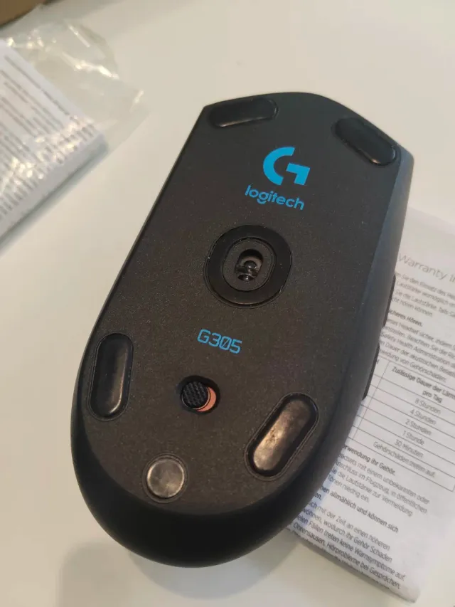 Logitech G305 Ratón Inalámbrico Negro