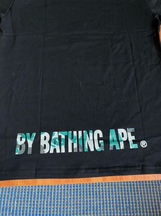 T-shirt BAPE Camp Preta