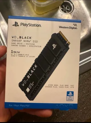 WD_BLACK SN850P NVMe SSD 1TB para PS5