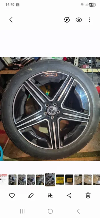 Llantas Mercedes Benz GLE AMG R21, 2 unid.