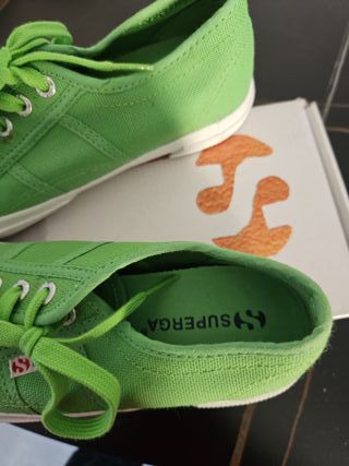 Superga 2750 Plus Cotu Grass Green Donna 36