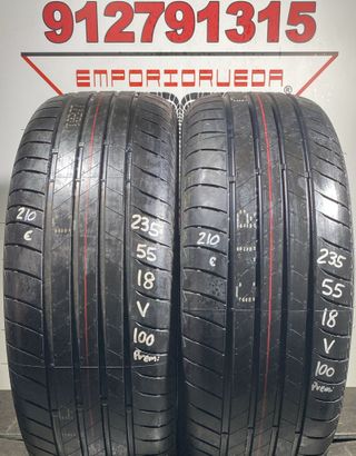 6UD 235 55 18 V BRIDGESTONE RUEDA PREMIUM MONTADA