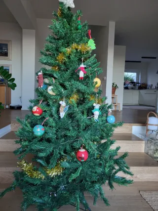 Árbol de Navidad Artificial Decorado