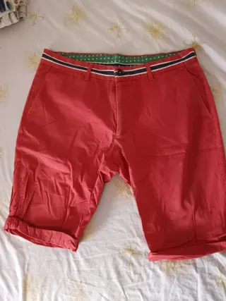 Pantalones cortos "El Ganso" hombre rojos 44