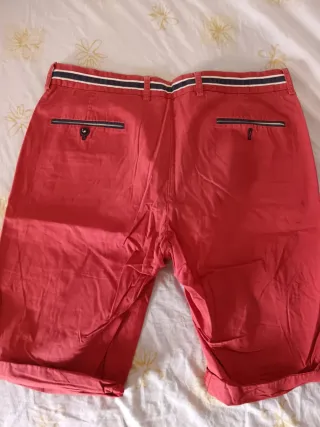 Pantalones cortos "El Ganso" hombre rojos 44