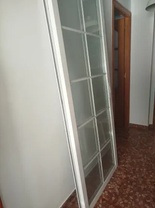 Puertas de terraza con cristal. Son 2 80 cmx 203cm